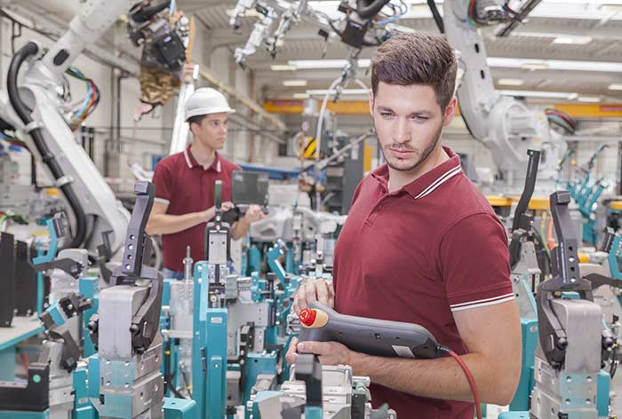 Entreprise de maintenance de machines industrielles