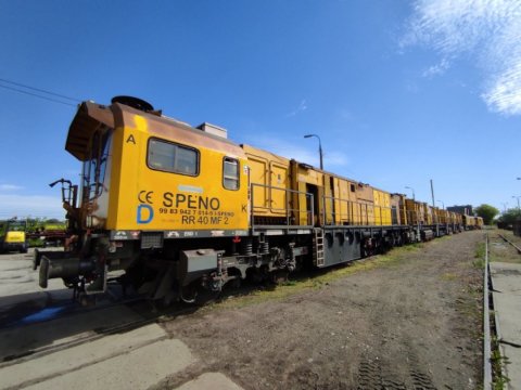 Maintenance électrique et hydraulique sur train meuler speno en Pologne